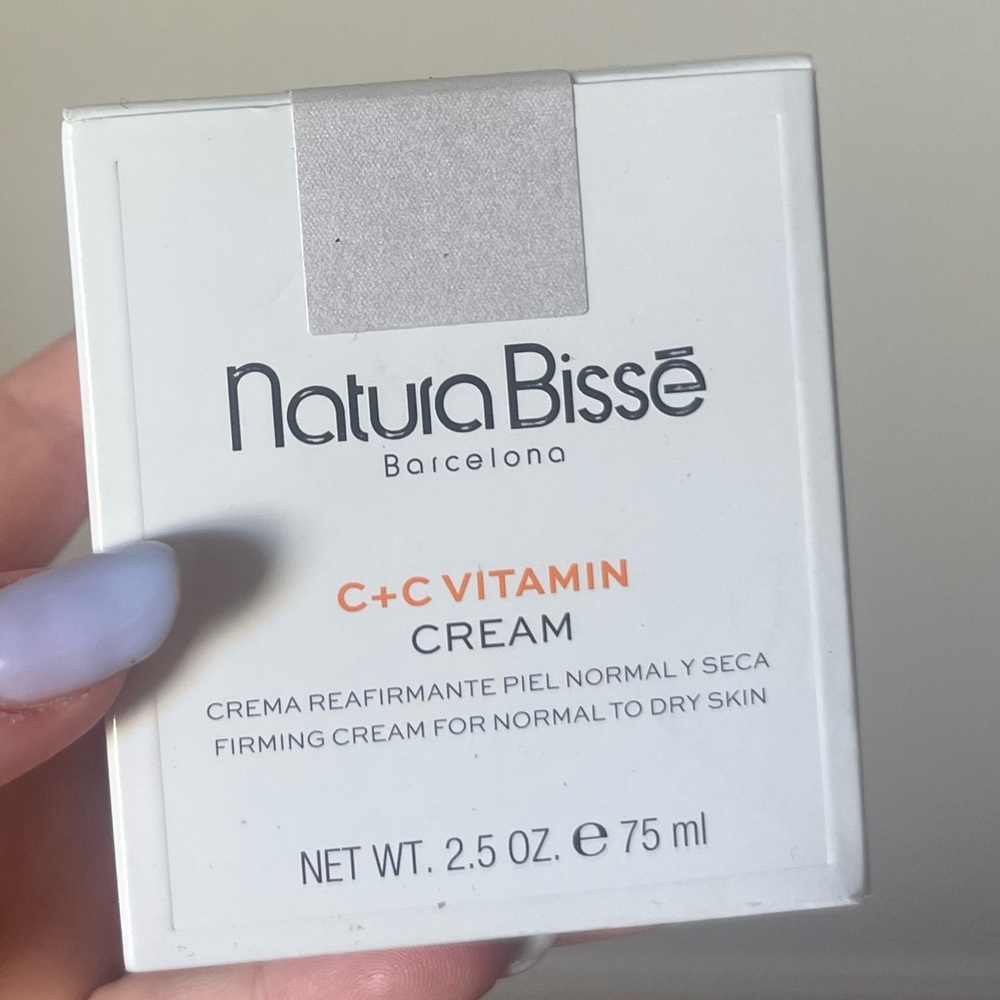 Natura Bisse C+C Vitamin Cream 2.5oz natural organic moisturizer NEW UNOPENED